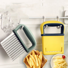 Diced Potato With Tooth Knife